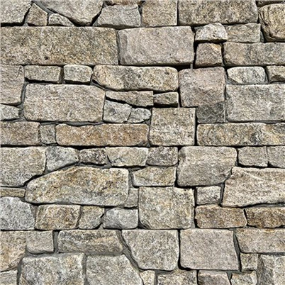 Pannello in pietra di rivestimento naturale Granito burattato JRN-054T